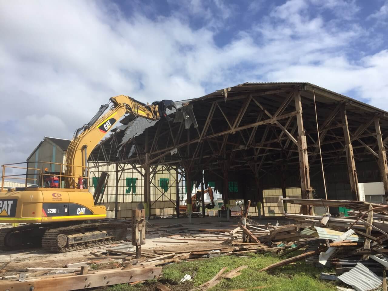 Cairns Port Authority - Demolition of Incitec Shed