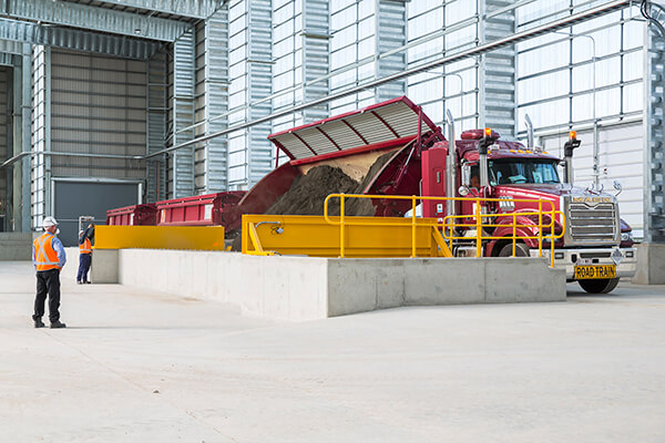 First product through Sun Metals new shed
