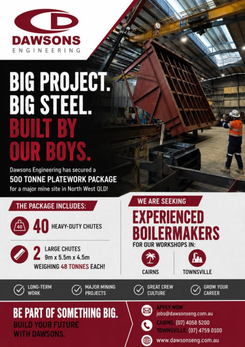 Boilermakers — Local Workshops