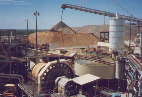 Kidston Gold Mine circa 1986. Dawsons first shutdown client.
