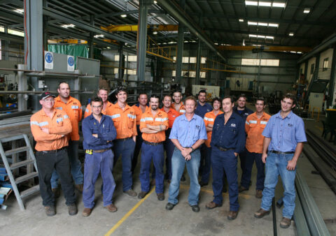 One from the archives. Cairns workshop crew